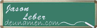 Jason Leber Visitenkarte